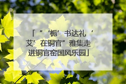 “‘栀’书达礼‘艾’在铜官”雅集走进铜官窑国风乐园