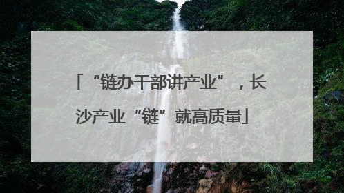 “链办干部讲产业”，长沙产业“链”就高质量