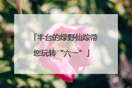 丰台的绿野仙踪带您玩转“六一”