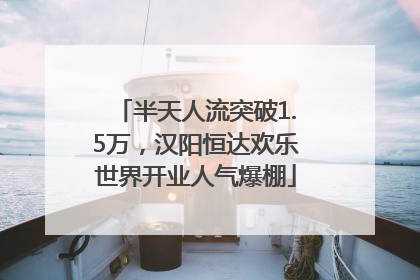 半天人流突破1.5万，汉阳恒达欢乐世界开业人气爆棚
