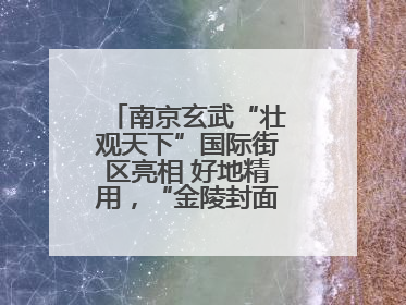 南京玄武“壮观天下”国际街区亮相 好地精用，“金陵封面”焕新通四海