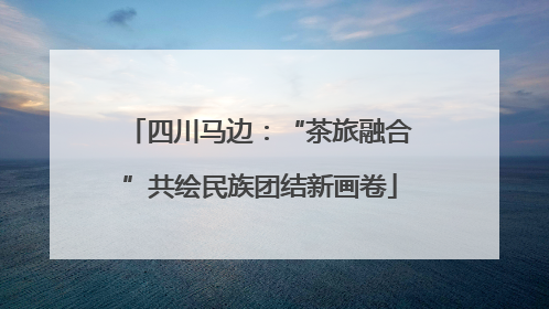 四川马边：“茶旅融合”共绘民族团结新画卷
