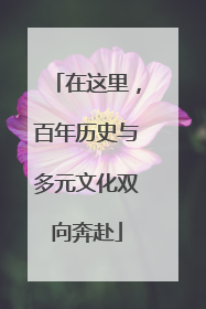 在这里，百年历史与多元文化双向奔赴