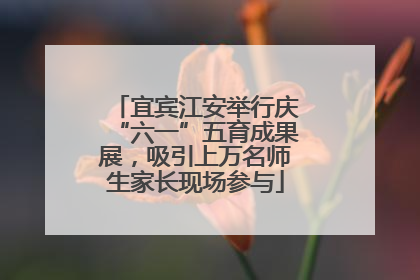 宜宾江安举行庆“六一”五育成果展，吸引上万名师生家长现场参与