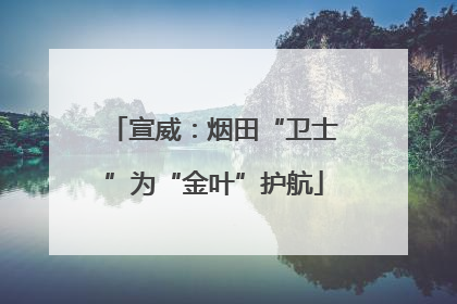 宣威：烟田“卫士”为“金叶”护航