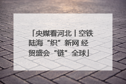 央媒看河北丨空铁陆海“织”新网 经贸盛会“链”全球