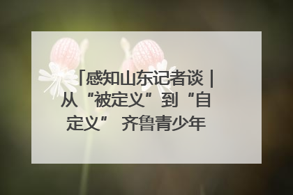 感知山东记者谈｜从“被定义”到“自定义” 齐鲁青少年书写时代新篇