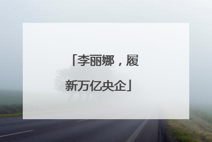 李丽娜，履新万亿央企