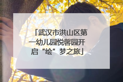 武汉市洪山区第一幼儿园悦馨园开启“绘”梦之旅