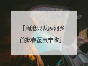 澜沧县发展河乡首批春蚕茧丰收