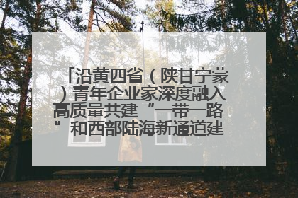 沿黄四省（陕甘宁蒙）青年企业家深度融入高质量共建“一带一路”和西部陆海新通道建设战略合作交流会在甘肃兰州召开