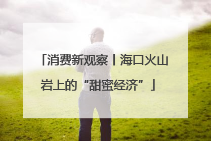 消费新观察丨海口火山岩上的“甜蜜经济”