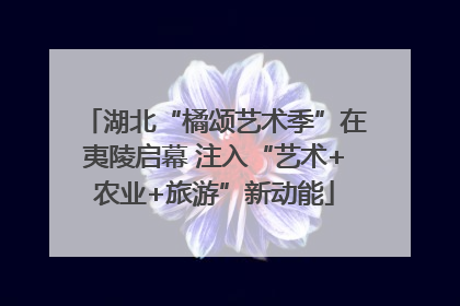 湖北“橘颂艺术季”在夷陵启幕 注入“艺术+农业+旅游”新动能