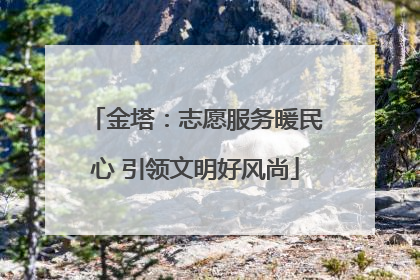 金塔：志愿服务暖民心 引领文明好风尚