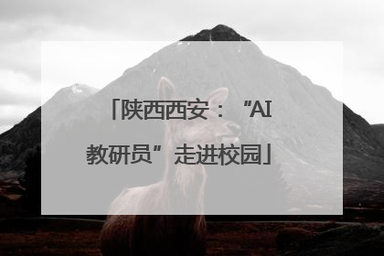 陕西西安：“AI教研员”走进校园