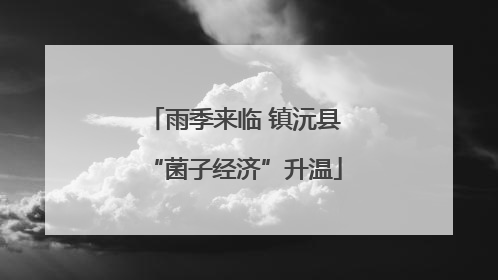 雨季来临 镇沅县“菌子经济”升温