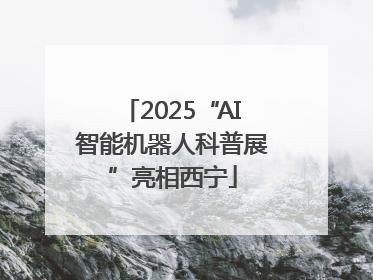2025“AI智能机器人科普展”亮相西宁