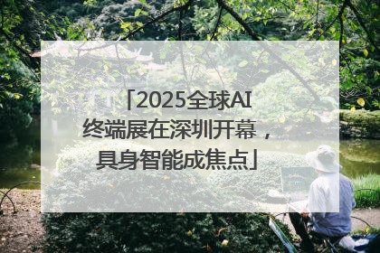 2025全球AI终端展在深圳开幕，具身智能成焦点