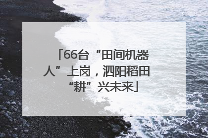 66台“田间机器人”上岗，泗阳稻田“耕”兴未来